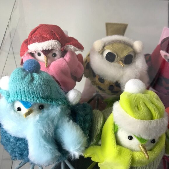 Target Wondershop 2023 Feathery Friends Christmas/winter set of 6 mini birds NEW - Picture 4 of 7
